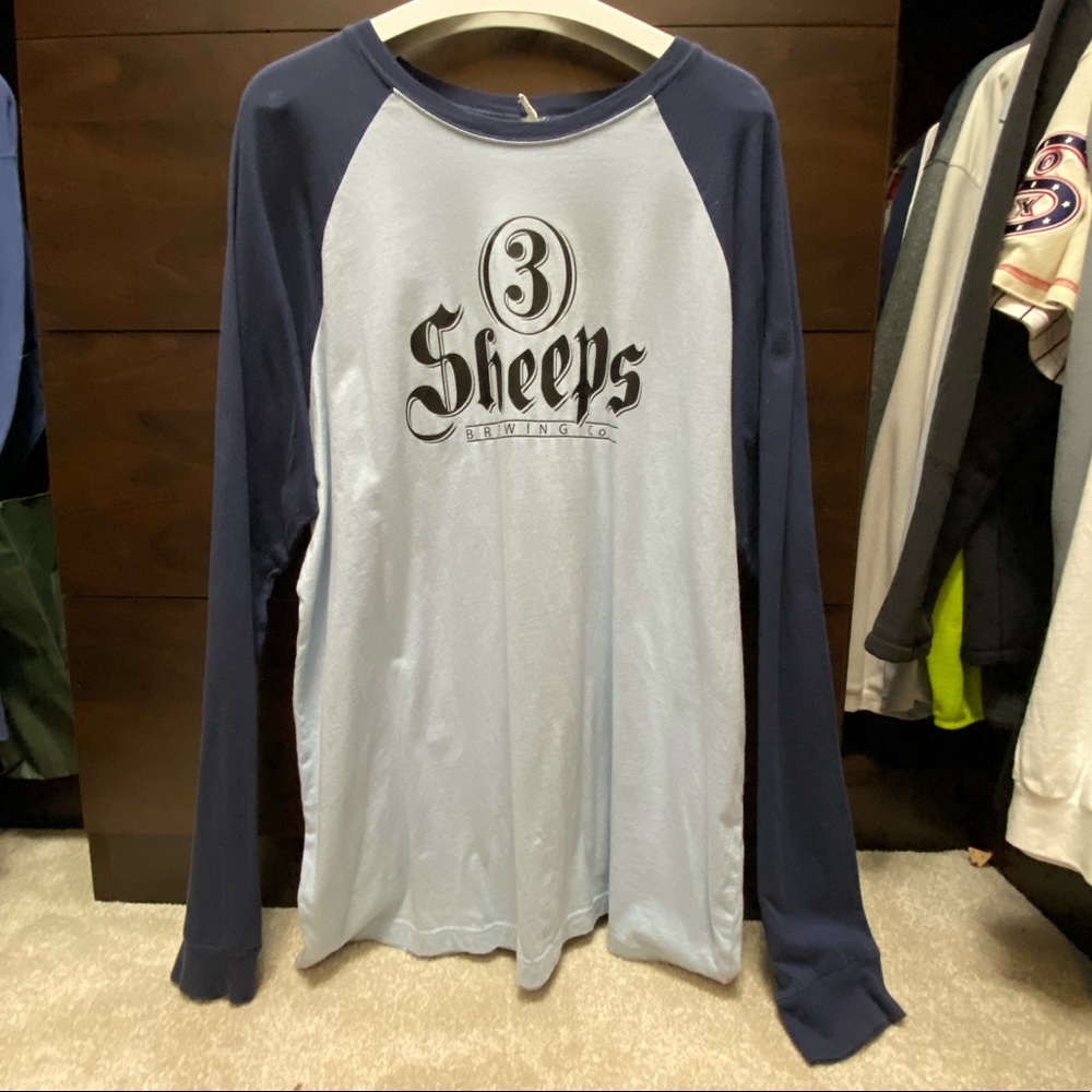 Long sleeve 3 sheeps brewing shirt